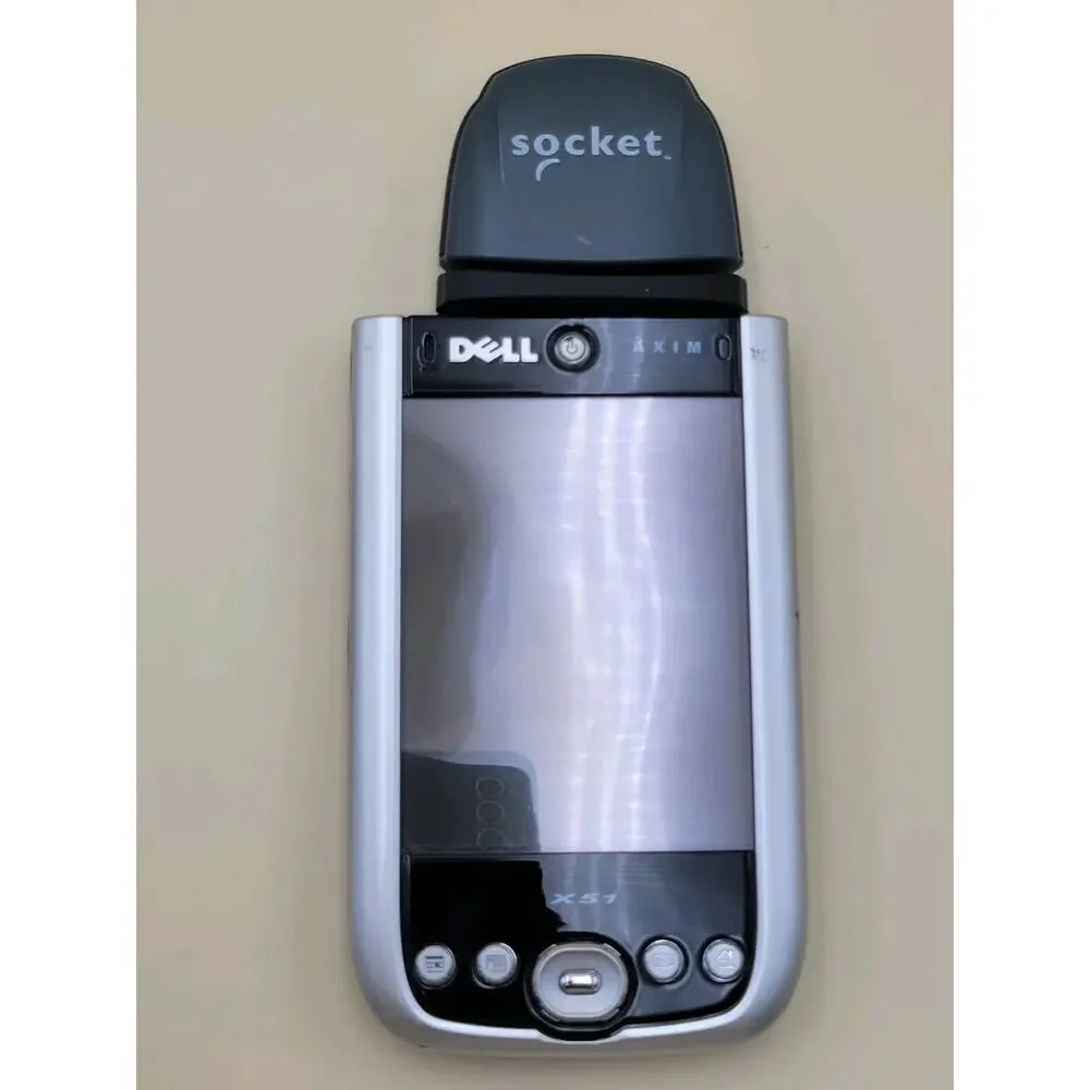 Dell Axim X51 Handheld PDA Windows Mobile Silver Black Pocket PC HC03UL